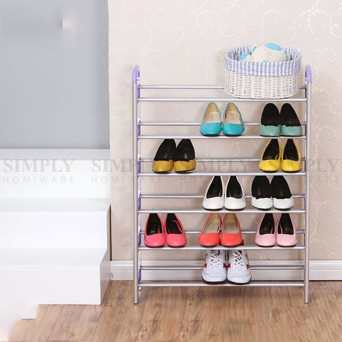 Shoe Rack Shelf Storage Stand Small Large 4 5 6 Tier Aluminium Organiser Metal