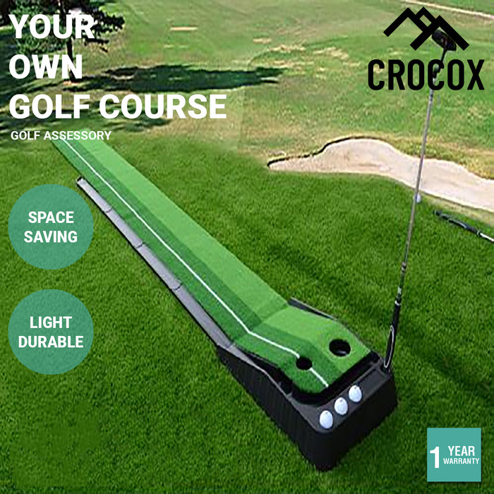 Crocox Golf Accessories Balls Auto Putting Trainers Clubs Sport Equipments