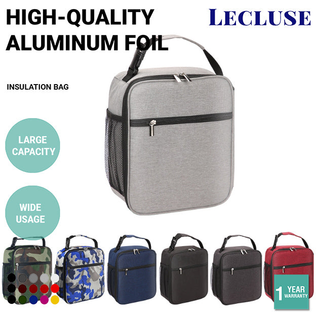 Lecluse Insulation Bag Reusable Lunch Bags Small Lunch Bag Thermal And Fresh-Kee