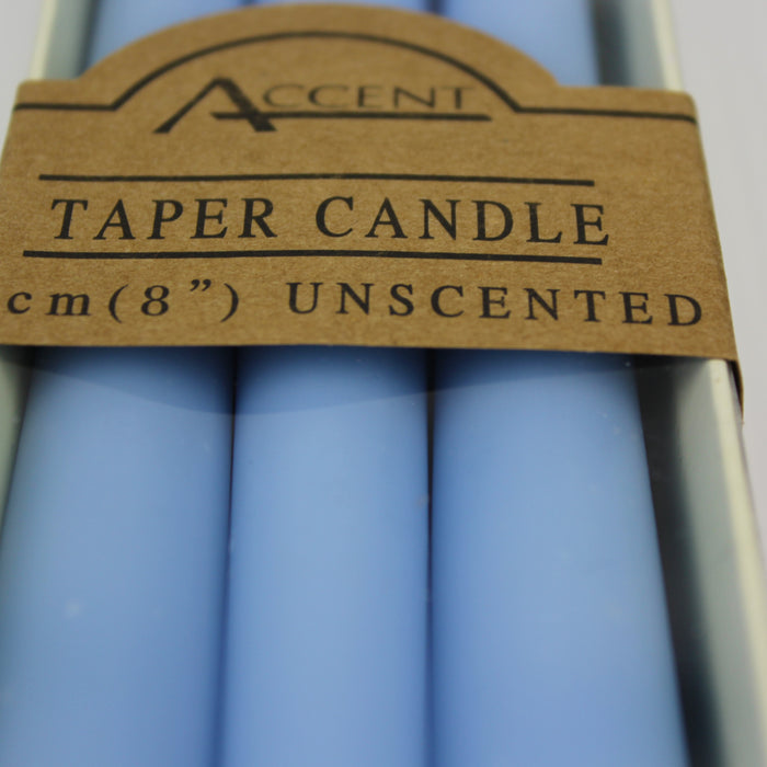 Tapered Candles Taper Dinner Candle Bulk Coloured Unscented Wicca Pagan 6/8 Pack