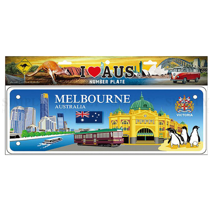 Souvenir Australian Souvenirs Car Number Plate Novelty Metal Bulk Aussie Gift - Simply Homeware