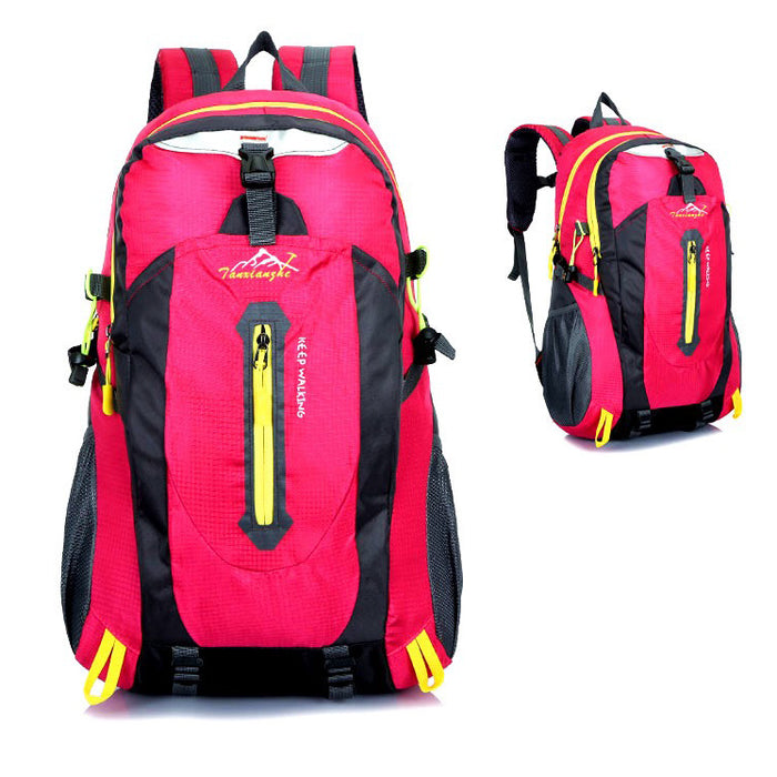 Hiking Backpack Bag Camping Water resistant Outdoor Travel Luggage Rucksack Spor