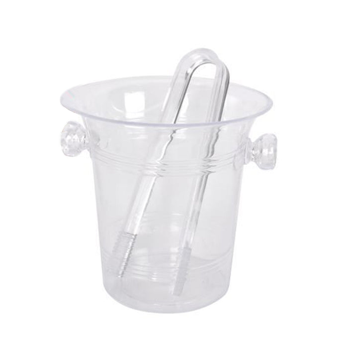 Ice Bucket Tongs Cube Tong Cubes Cold Plastic Handle Summer Drinks Whiskey