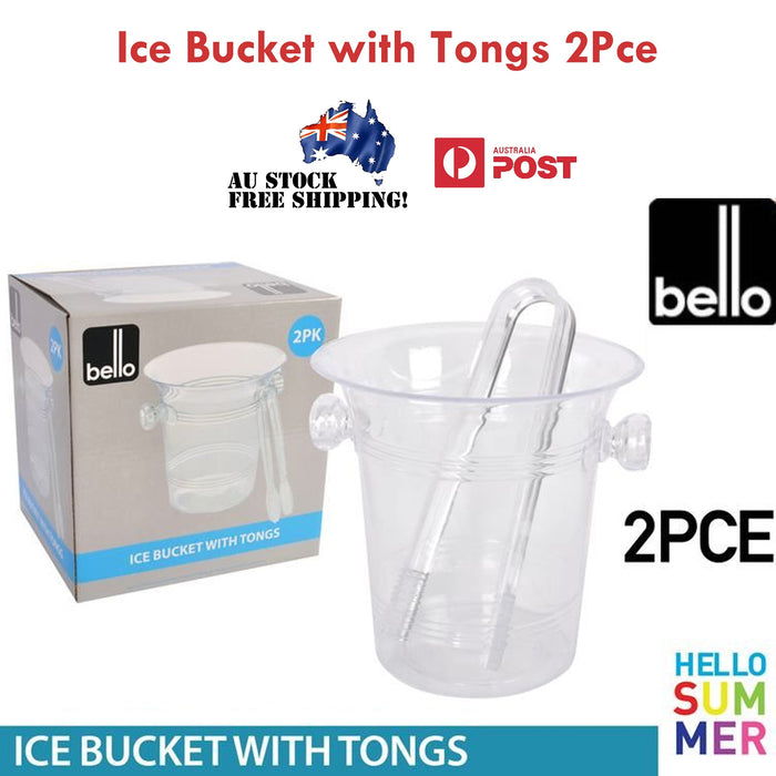 Ice Bucket Tongs Cube Tong Cubes Cold Plastic Handle Summer Drinks Whiskey