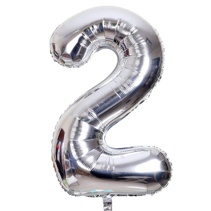 Balloons Numbers Letters Bulk Foil Party Birthday Anniversary Wedding Helium 1 2
