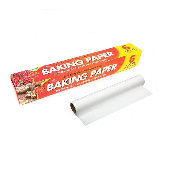 Baking Paper Roll Bulk Non Stick Cake Biscuit 6m 30cm All Purpose Microwavable