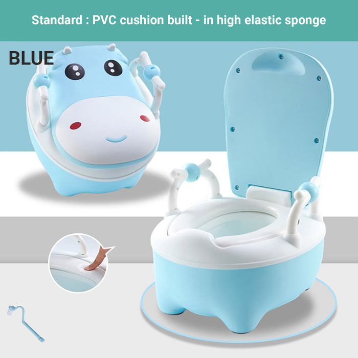 Truboo Kids Toilet Baby Training Potty Closestool Safety Seat Soft PU Trainer