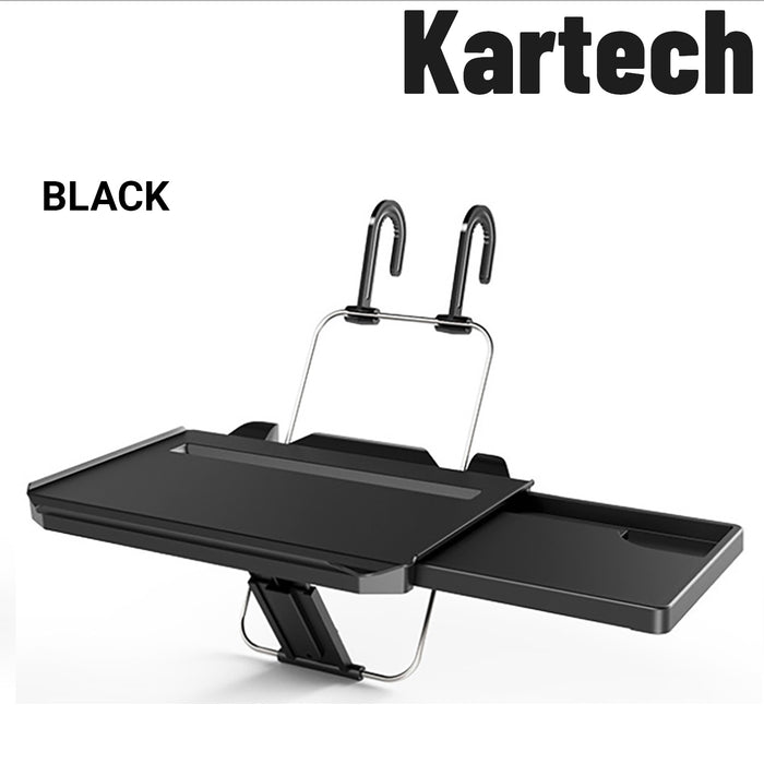 Kartech Car Steering Wheel Tray Laptop Mount Table Eating Food Back Seat Stand