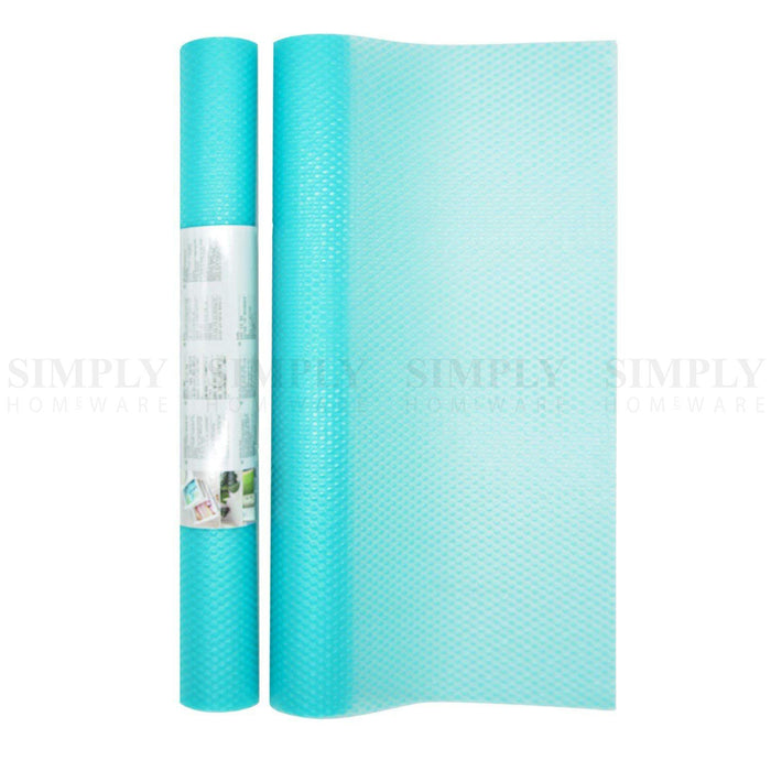 2x EVA Drawer Liner Non Slip Anti Mat Grip Roll Matting Cabinet Kitchen 45x150cm - Simply Homeware