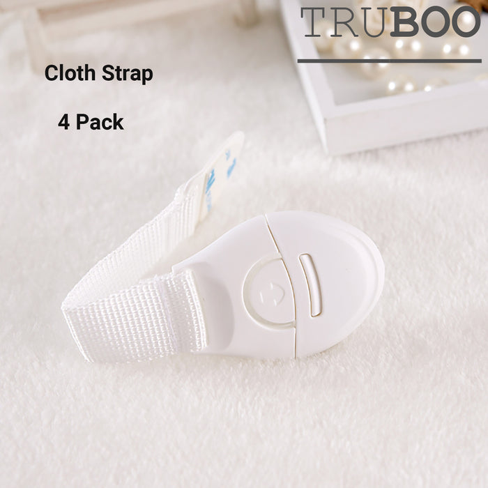 4x Truboo Adhesive Baby Safety Lock Child Kids Security Drawer Fridge Protection