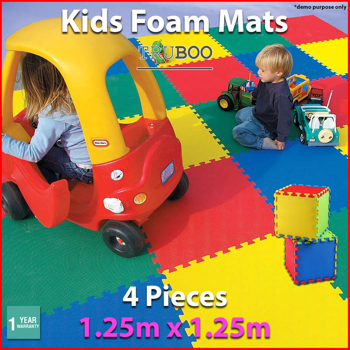 Kids Foam Play Mats Floor Baby EVA Mat Interlocking Tile Playmat Puzzle Children