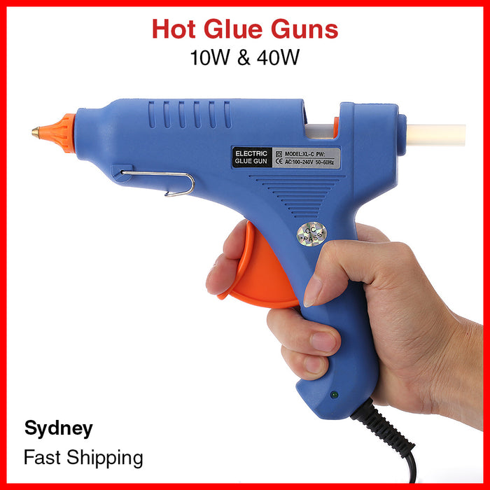 Hot Glue Gun Melt Guns Craft Sticks Cord Mini Large Scrapbooking 10W 40W AU Plug