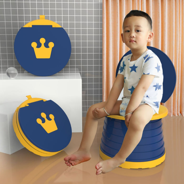 Truboo Portable Potty Training Seat Kids Travel Potty Foldable Toilet Seat With