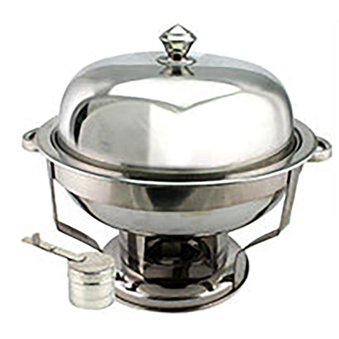 Stainless Steel Chafing Dishes Bain Marie Commercial Round Set Food Warmer Lid