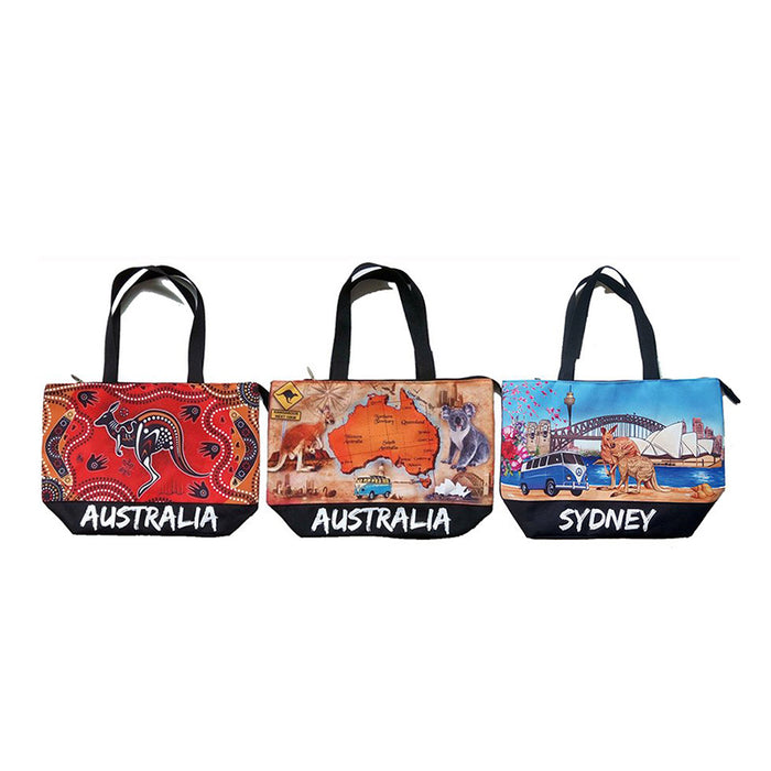 Shopping Bag Handbag Tote Canvas Shoulder Bag Women Large Capacity Australian AU