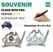 Australian Souvenirs Map Clock Pen Movement Beside Gold Aussie Gift Bulk - Simply Homeware
