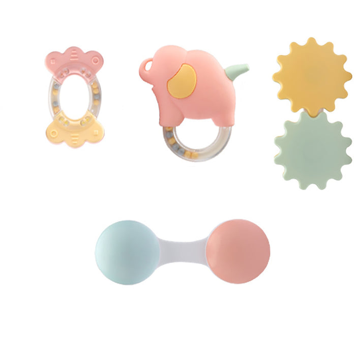 Truboo Baby Rattles And Teethers Grab Toy Set For Newborn Infant 3 6 9 12 Month