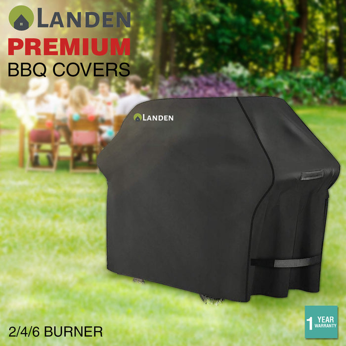 Landen BBQ Covers 2/4/6 Burner Waterproof Outdoor Gas Burner Barbecue Protector