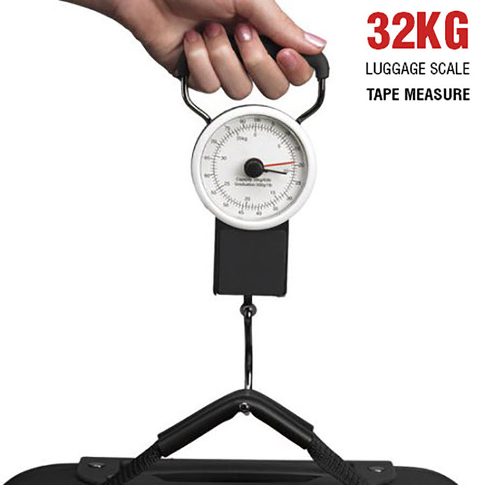 Portable Mechanical Luggage Scale Fishing Travel Bag Baggage Weighing Weight Kg