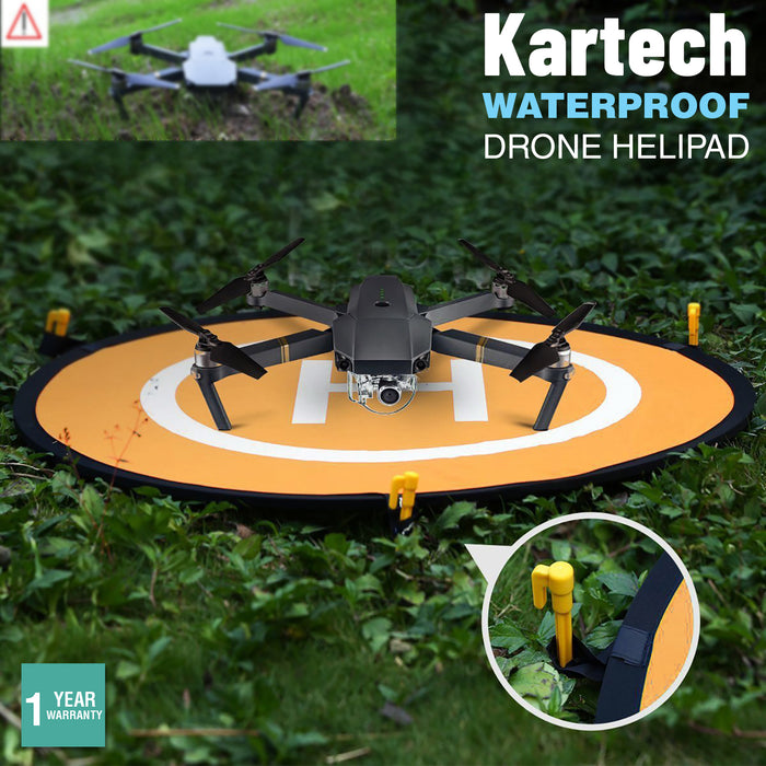 Kartech Drone Landing Pad for DJI Mavic Pro Fast-Fold Parking 75cm 110cm Helipad