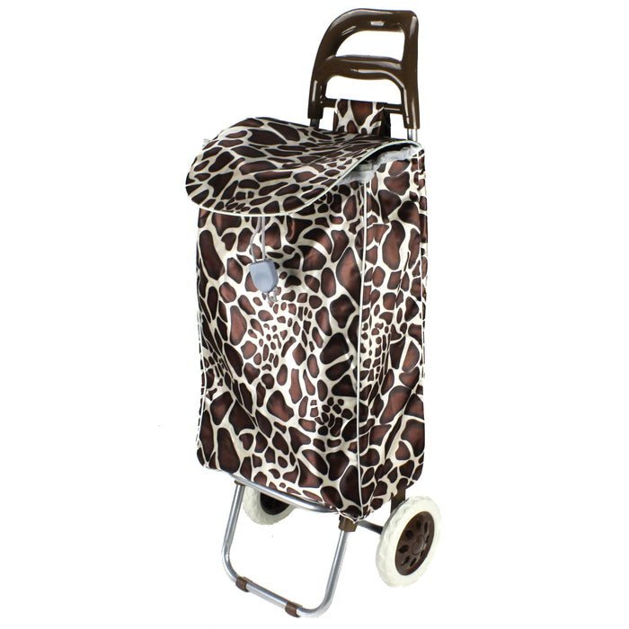 Shopping Cart Carts Trolley Bag Foldable Bags Luggage Wheels Folding Basket Pull