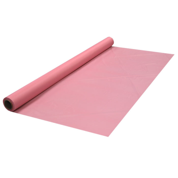 20M Plastic Table Cloth Roll Banquet Party Wedding PVC Vinyl Bulk White Red Pink