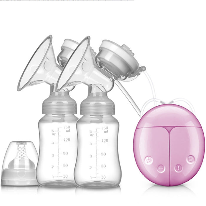 Wasel Electric Breast Pump Automatic Milk Suction Baby Feeder Double Side