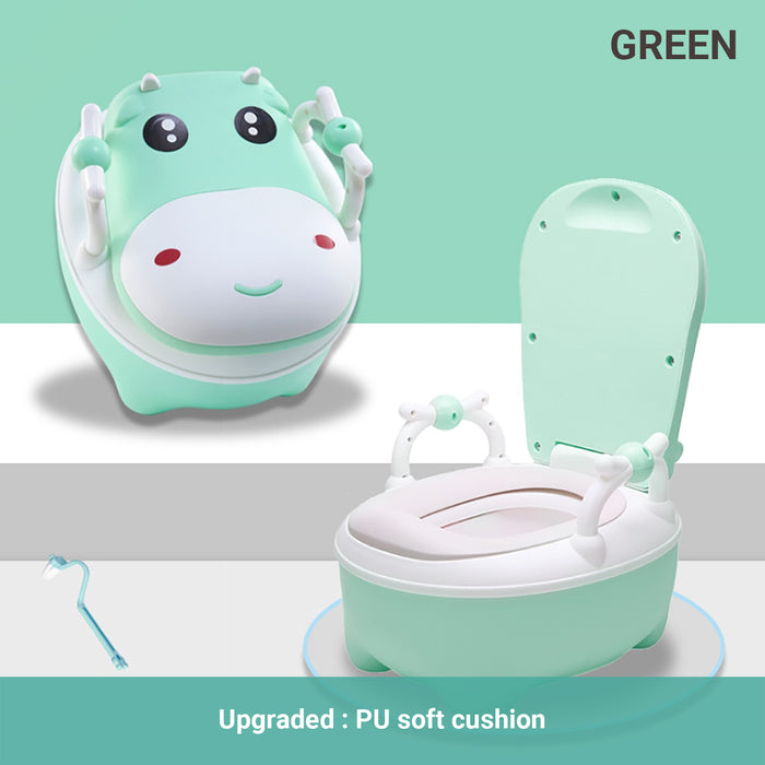 Truboo Kids Toilet Baby Training Potty Closestool Safety Seat Soft PU Trainer