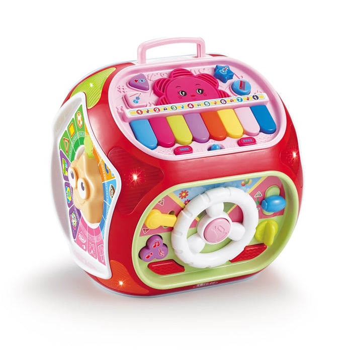 Truboo Kids Activity Cube Toy Baby Early Educational Learning House Play Center